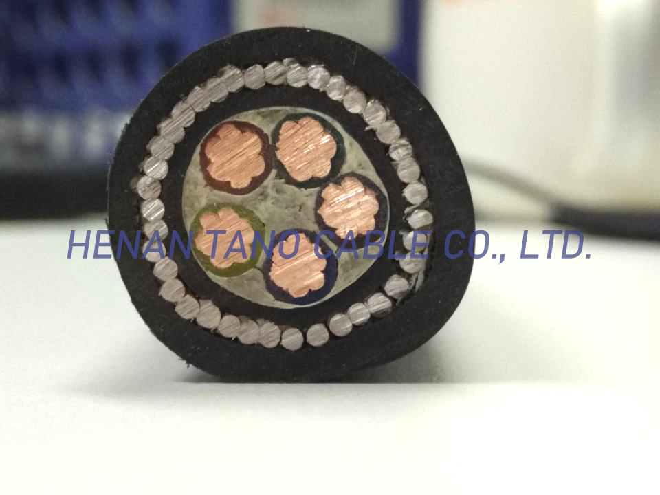 5 core armoured cable 120mm LSZH pvc sheath power cable low voltage ...