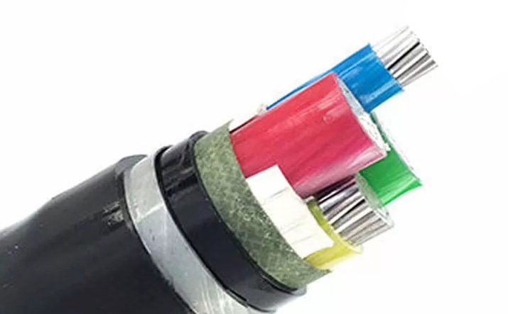 low voltage power cable AL/XLPE/PE/STA/PE