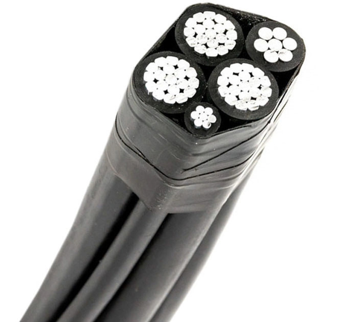 XLPE aerial bundle conductor 3×25 54.6 16mm2 NFC 33-209