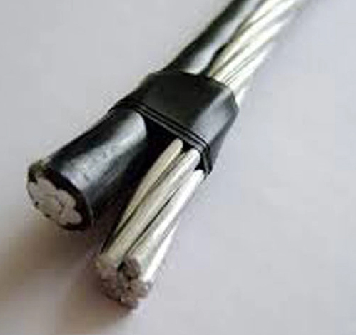 1x4AWG duplex service drop cable ICEA S-76-474
