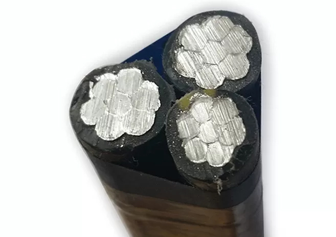 XLPE overhead insulated cable 3×25