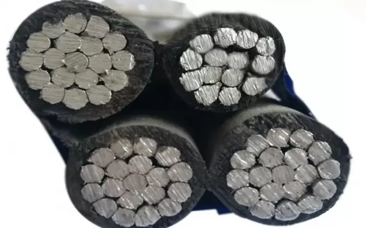 aerail bundled cable low voltage 0.6/1kv