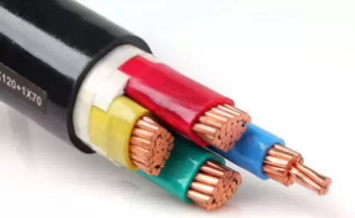 four core low voltage power cable CU/XLPE/PVC