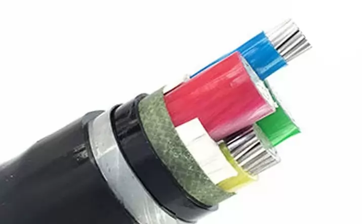 low voltage power cable AL/XLPE/PE/STA/PE