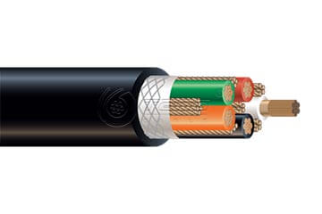 5/C CU 2000V EPDM/CPE Type W Industrial Grade Cable 90°C